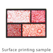 Surface printing sample