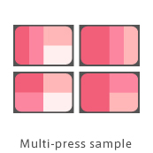 Multi-press sample
